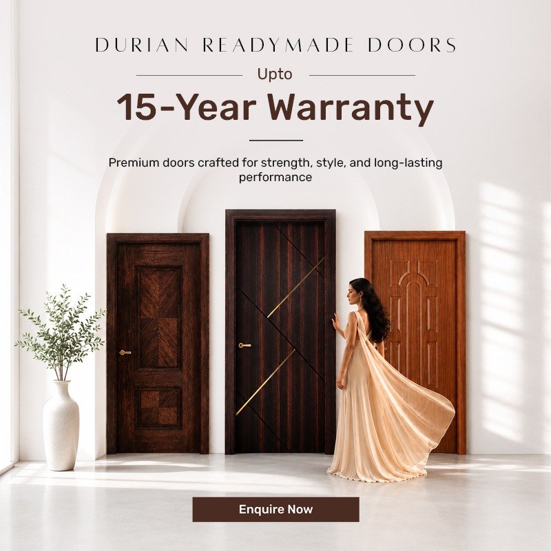 Durian Readymade Doors Mobile Hero