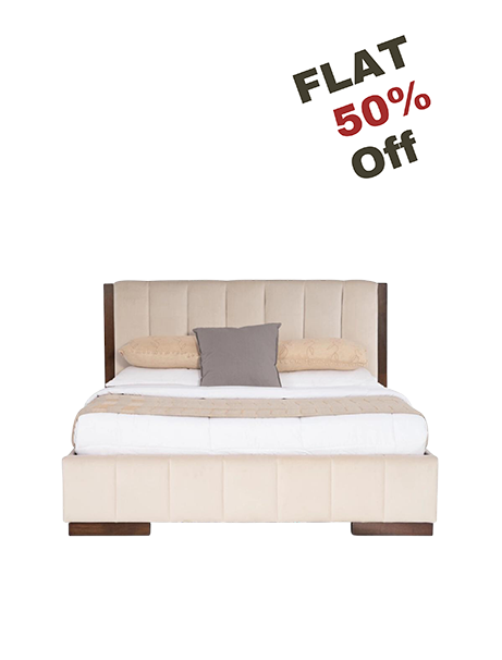 Flat 50% off bed