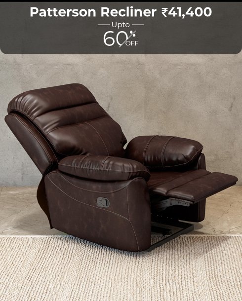 durian recliner sofa, durian 3 Seater
